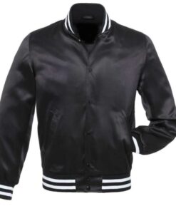 Alternative view of Satin Jackets – Sleek Shine with Lightweight Comfort